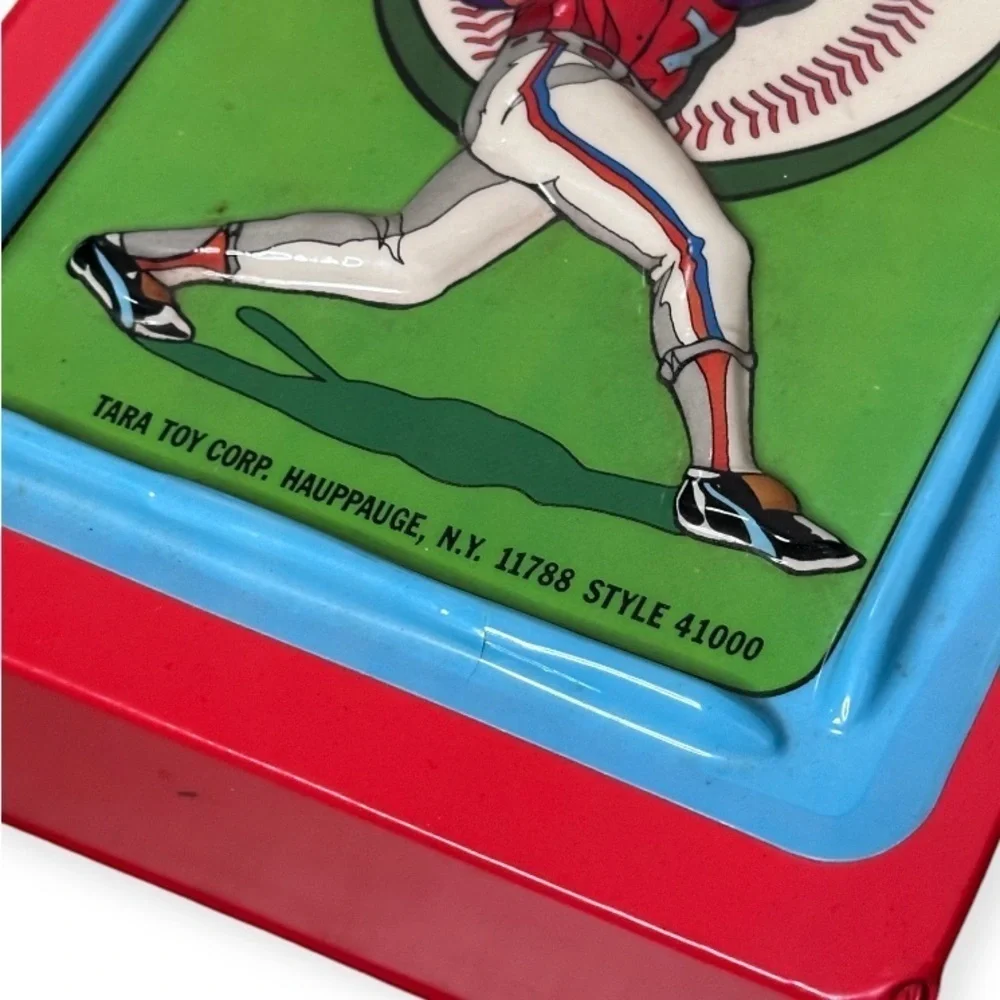 Vintage 1987 Tara Toys Baseball Ball Trading Card Box - Picture 2 of 3